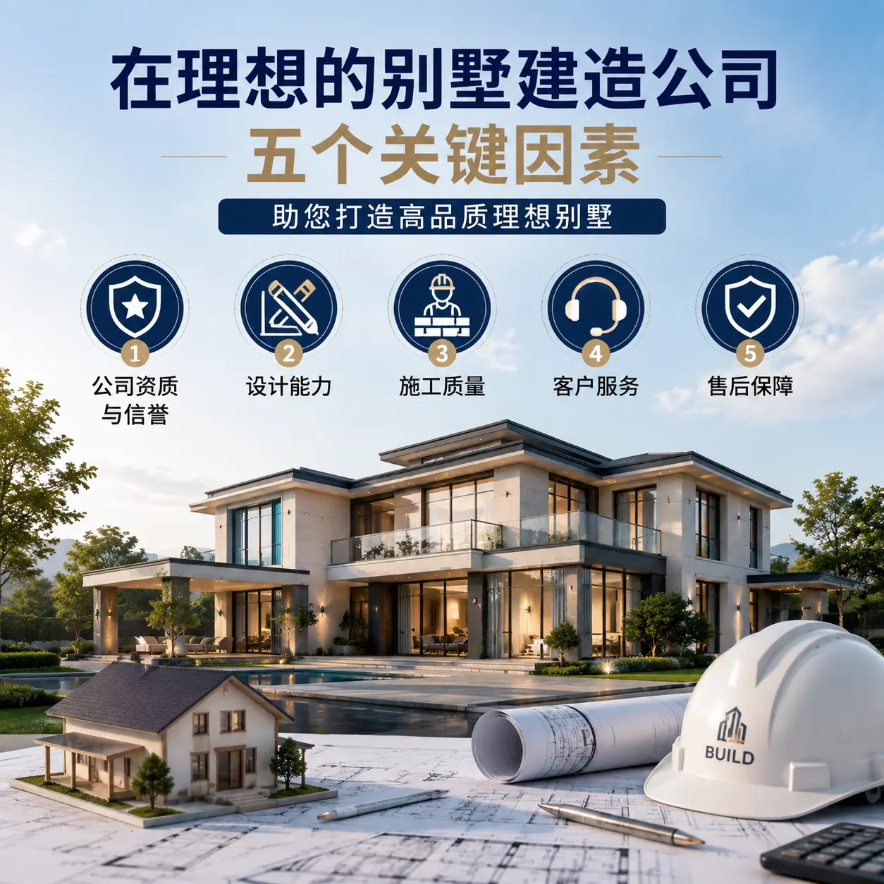 在 剑河 找到理想别墅建造公司的五个关键因素