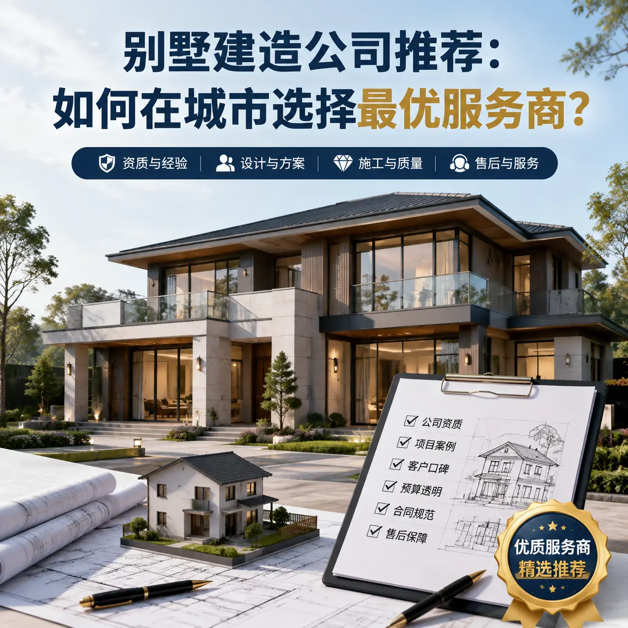 别墅建造公司推荐：如何在 剑河 选择最优服务商？