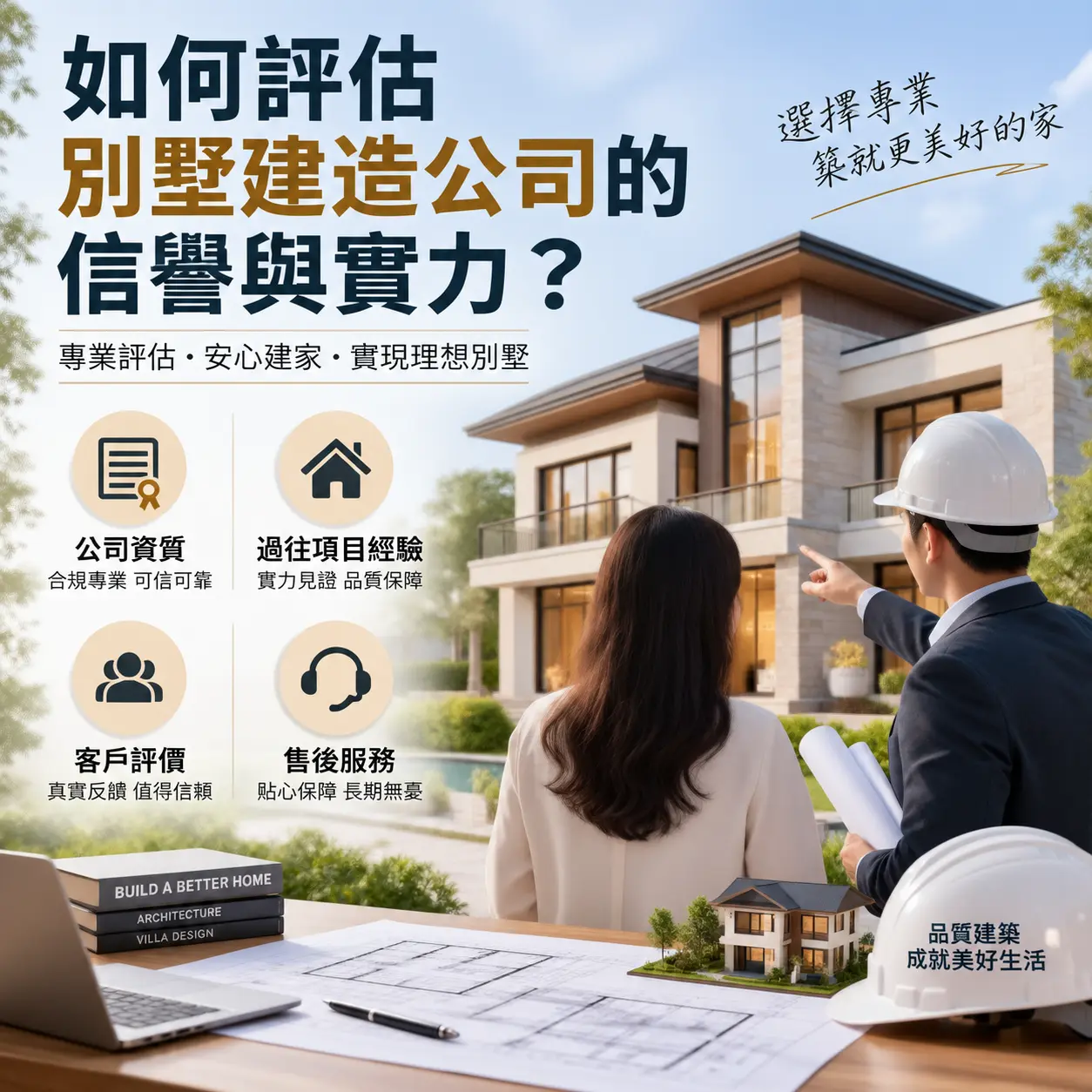 如何评估 剑河 别墅建造公司的信誉与实力？