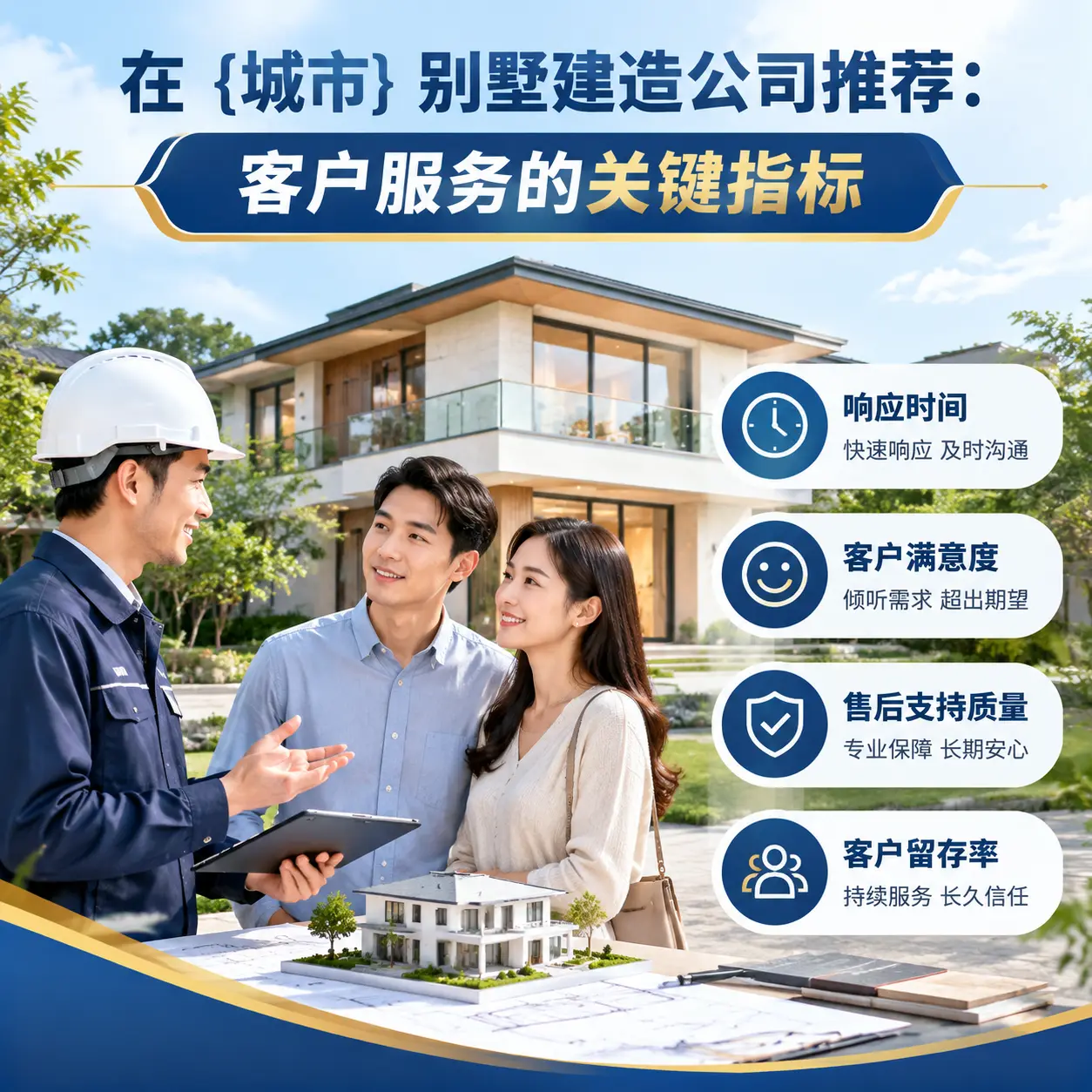 在 剑河 别墅建造公司推荐:客户服务的关键指标