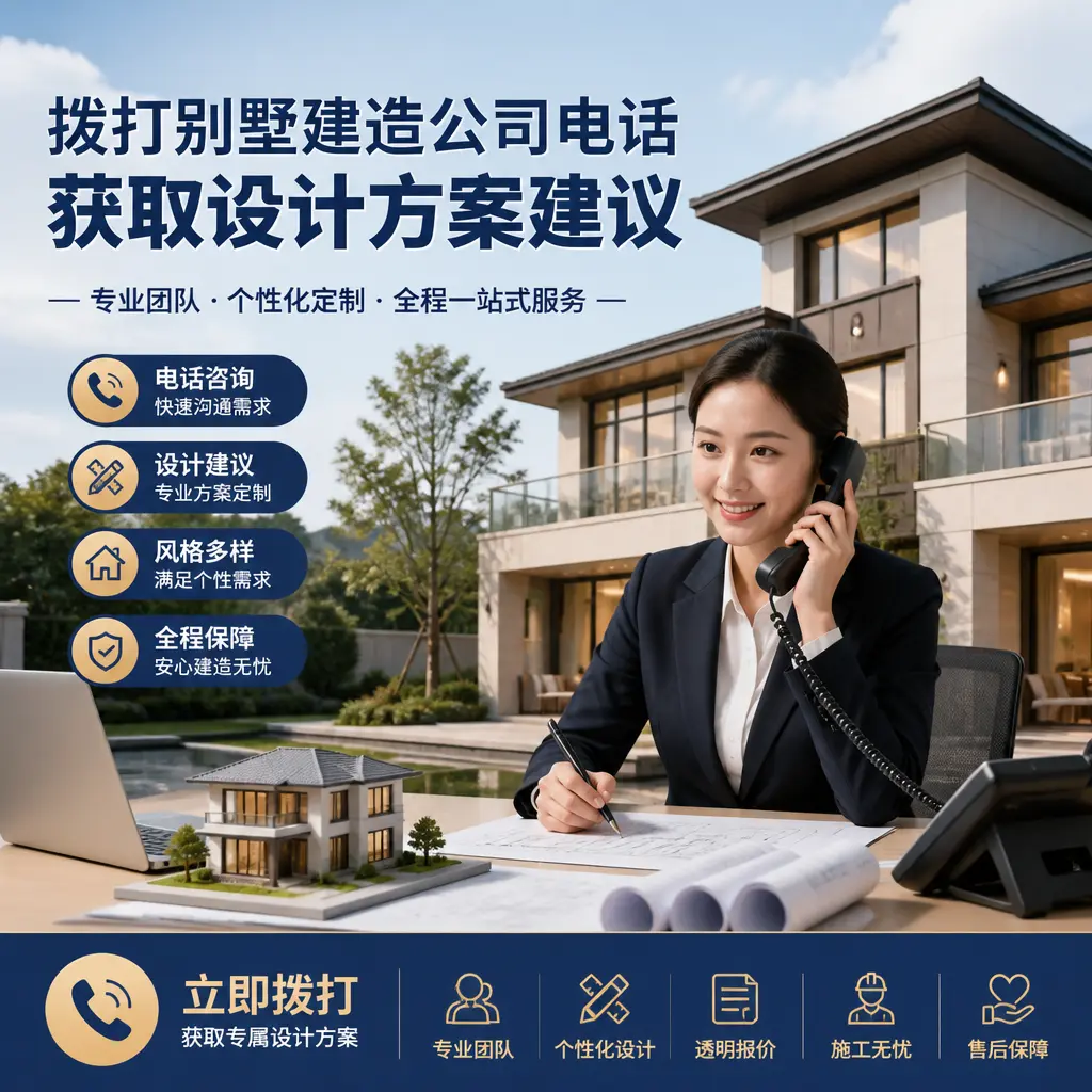 拨打剑河别墅建造公司电话,获取设计方案建议