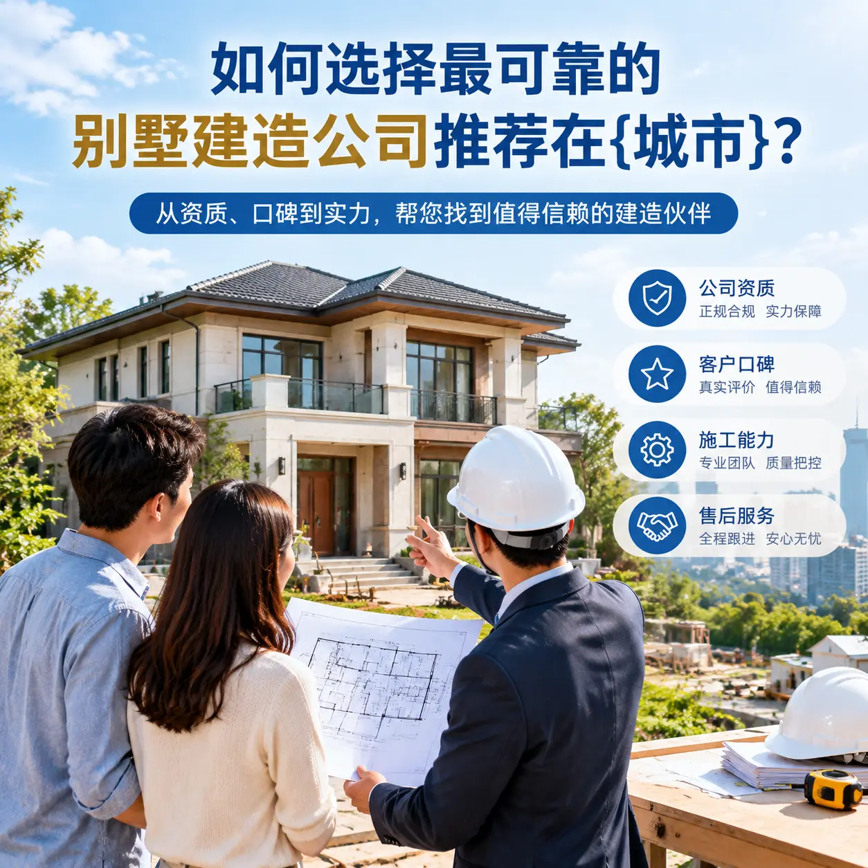 如何选择最可靠的别墅建造公司推荐在剑河？