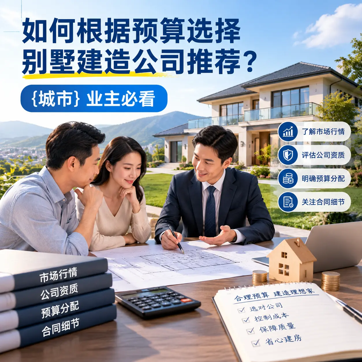 如何根据预算选择别墅建造公司推荐？ 剑河 业主必看