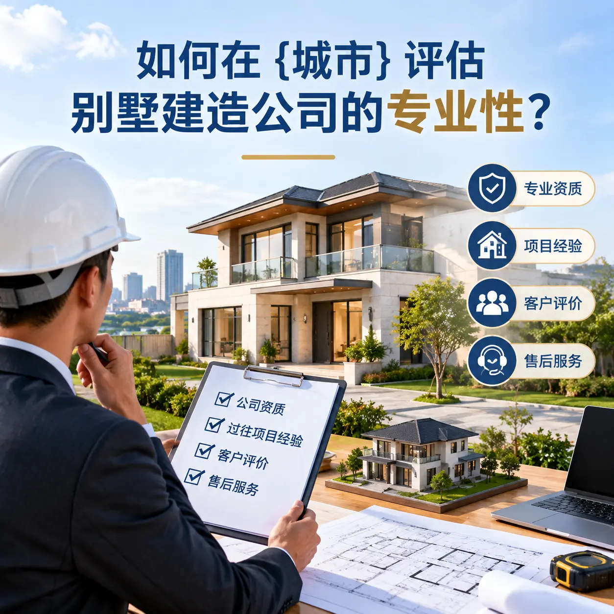 如何在 剑河 评估别墅建造公司的专业性？