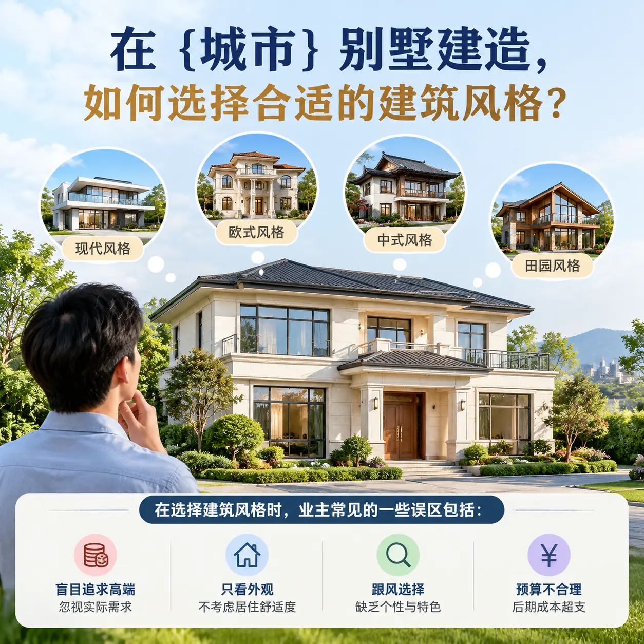 在 剑河 别墅建造，如何选择合适的建筑风格？