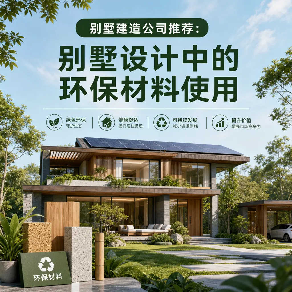 别墅建造公司推荐： 剑河 别墅设计中的环保材料使用